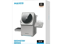 Беспроводное зарядное устройство Maxco MW11 Geometry Series 3в1 15W (серый)