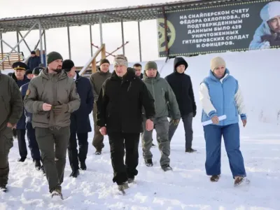 Юрий Трутнев проверил ход подготовки к IV турниру по армейской высокоточной стрельбе 