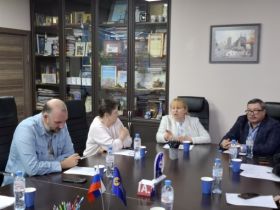 Заседание секретариата СЖР