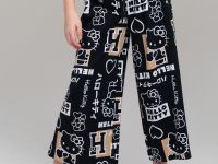 Брюки трикотажные для девочек (кюлоты)