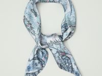 Платок шейный Божественный/Divina, голубой II