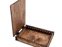 Деревянная шкатулка для хранения 12-ти брусков Апекс, 150 мм