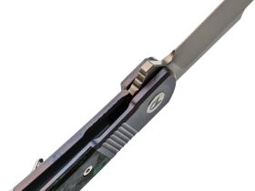 Складной нож Dr.Tech D4368BL, сталь D2, рукоять TC4