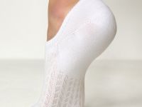 Следки Socks, черные/белые