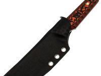 Нож Pocket Wolf Танто, сталь AUS10Co, рукоять G10, черно-оранжевый