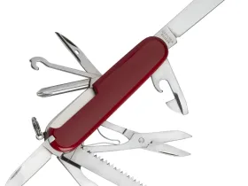 Нож перочинный Victorinox Fieldmaster, сталь X50CrMoV15, рукоять Cellidor®, красный, 15 функций, 91мм