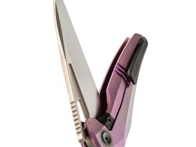 Складной нож TUOTOWN Magpie, сталь M390, рукоять Crystal Titanium Purple