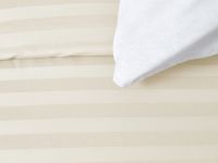 Пододеяльник Экрю страйп-сатин 40156