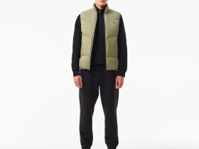 Мужской классический жилет Lacoste на молнии