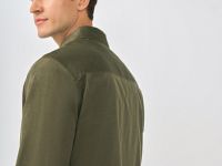 Рубашка из микровельвета, Желтый