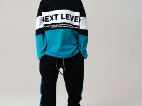 Комплект трикотажный для мальчиков: фуфайка (футболка с длинными рукавами), брюки