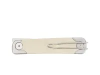 Складной нож SRM 131M-GT Enso bead blast сталь 14C28N, рукоять Ivory G10