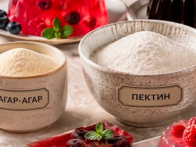 Агар-агар и пектин: что лучше?