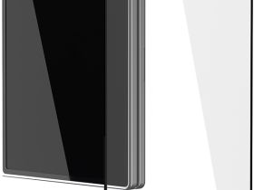 Защитное стекло VLP Premium Shield для Samsung Galaxy Z Fold8 с чёрной рамкой