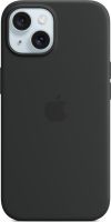 Клип-кейс Apple Silicone с MagSafe для Apple iPhone 15 Plus Чёрный