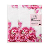 Увлажняющие тканевые маски для лица Mizon Joyful Time Essence Mask - Rose - Роза