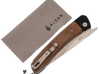 Складной нож Kizer Momo, сталь Nitro-V, рукоять G10/микарта