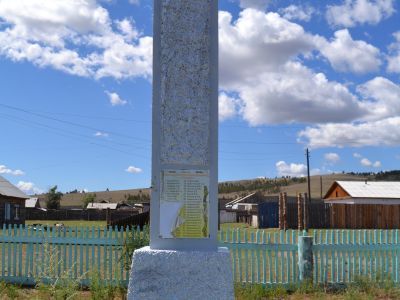 Памятник воинам-землякам, погибшим на фронтах Великой Отечественной войны