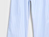 Пижамные брюки из хлопка, Голубой