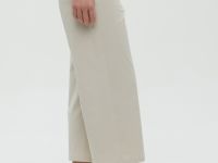 Укороченные брюки прямого кроя