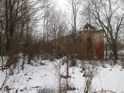 Здание бывшей больницы, где в период оккупации действовал подпольный детский дом