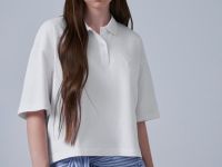 Поло для девочек, Белый