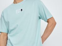 Свободная футболка с принтом