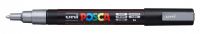 Маркер UNI "POSCA" PC-3M, 0,9-1,3 мм, наконечник пулевидный, №26 цвет серебряный