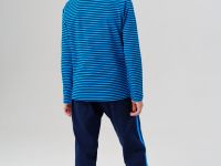 Комплект трикотажный для мальчиков: фуфайка (футболка с длинными рукавами), брюки