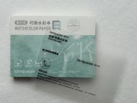 Альбом склейка для акварели хлопок 100% Languo 10,5х14,5 см, 20 л, 300 г