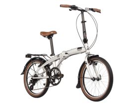 Складной велосипед Novatrack Town 20 V-brake, год 2024, цвет Серый