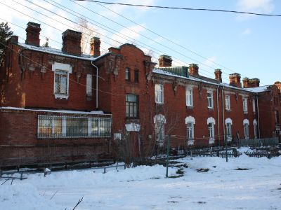 Лагерь и казармы 44-го Сибирского стрелкового полка