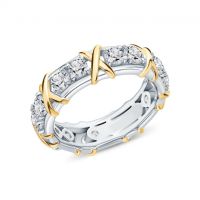 Серебряное кольцо с фианитами