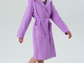 Халат трикотажный для девочек