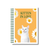 Блокнот "Kitten in love" А6