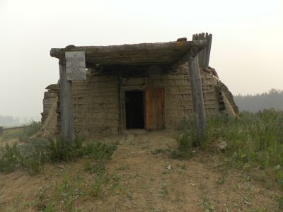 Юрта Алексеева Петра Алексеевича, в которой он жил, отбывая ссылку, в 1886 году