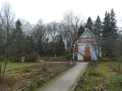 Флигель, в котором была написана пьеса «Чайка», 1894 г.