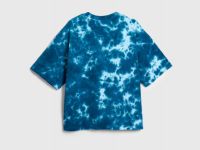 Объёмная футболка с эффектом тай-дай для мальчиков, Голубой
