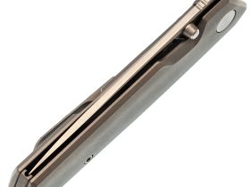 Складной нож Bestech VK-Kuze, сталь Magnacut, рукоять титан, серый