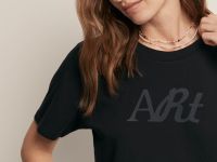 Футболка прямого силуэта с принтом