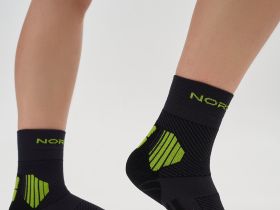 Носки Run All year Black/Lime