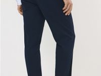 Классические брюки Slim fit, Синий