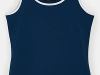 Майка с контрастной отделкой из капсулы ретро