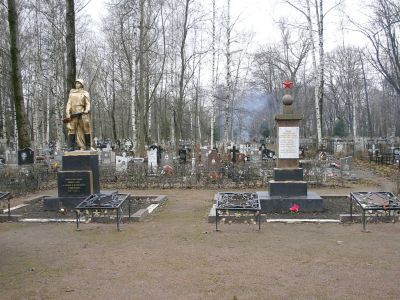 Братские могилы воинов Советской Армии, погибших в годы Великой Отечественной войны 1941 - 1945 г.г.