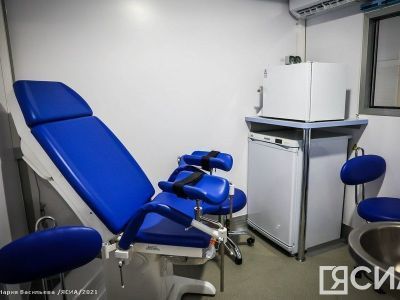 В Нюрбинском районе Якутии работает мобильный медицинский комплекс