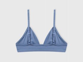 Топ из микрофибры, Голубой