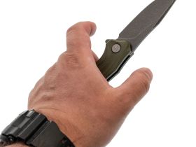 Складной нож Petrified Fish Hairtail, сталь K110, рукоять микарта