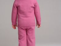 Комплект детский трикотажный для девочек: джемпер, брюки