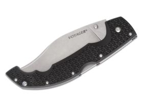 Складной нож Cold Steel Extra Large Voyager Vaquero, сталь AUS-10A, рукоять Griv-Ex черный, тактический складной нож