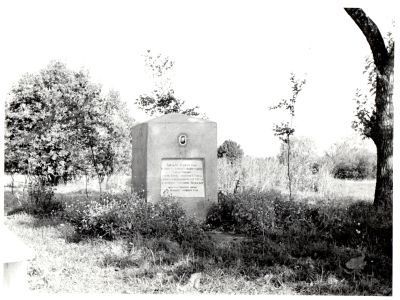 Место гибели Героя Советского Союза Моисеенко Григория Яковлевича